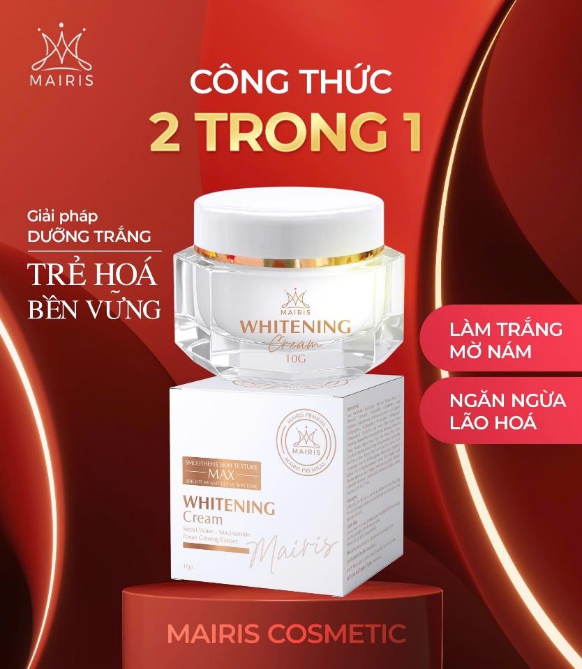 (Freeship)KEM NGÀY CHỐNG NẮNG WHITENING DAY CREAM 30G MAIRIS -duoc-ban-tai-TEC