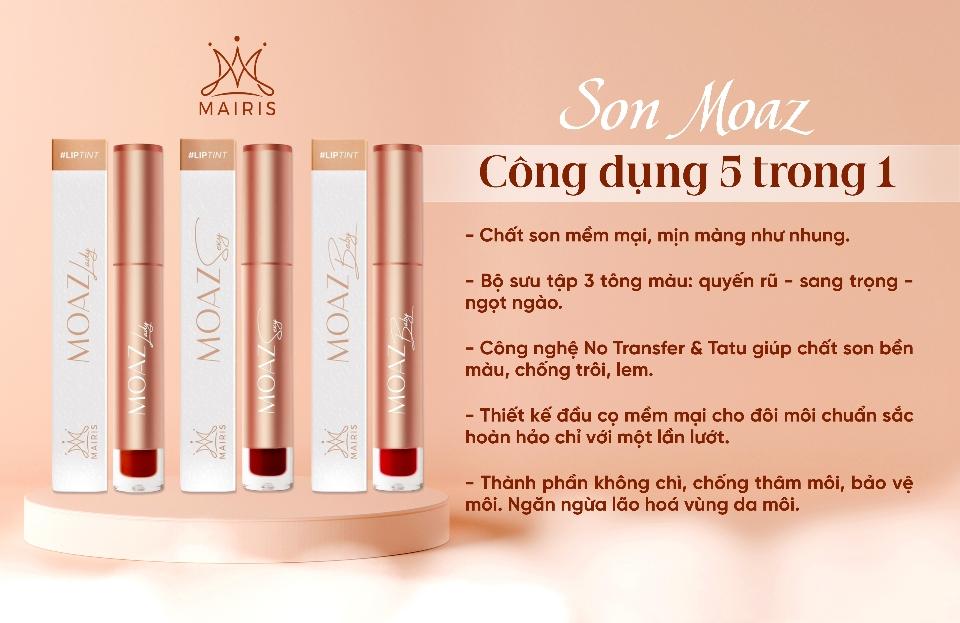 SON MÔI MOAZ (BABY,LADY,SEXY) MAIRIS tặng nước hoa 5ml  (freeship)-duoc-ban-tai-TEC
