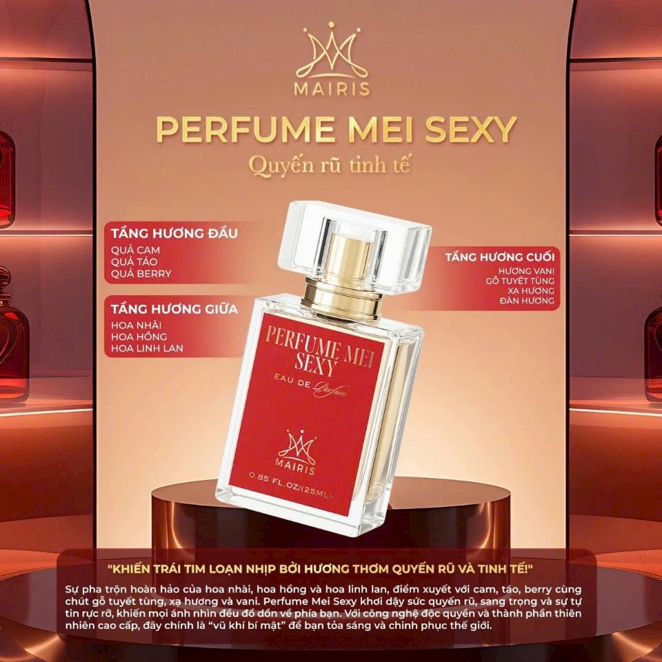 (Freeship)NƯỚC HOA PERFUME MEI 25ML ( baby, lady, sexy) MAIRIS tặng nước hoa nhỏ 5ml-duoc-ban-tai-TEC