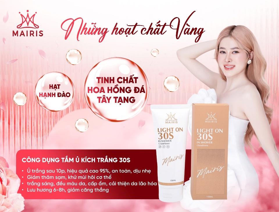 (Freeship)TẮM TRẮNG LIGHT ON 30S 150ML MAIRIS-duoc-ban-tai-TEC