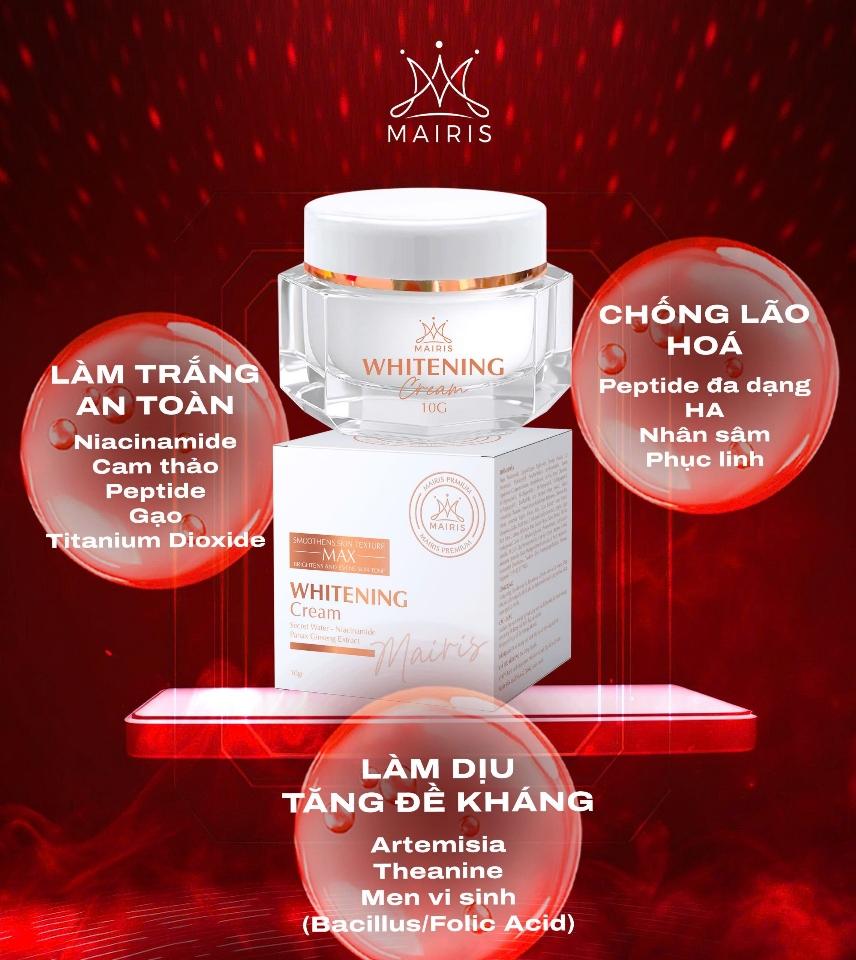 (Freeship)KEM NGÀY CHỐNG NẮNG WHITENING DAY CREAM 30G MAIRIS -duoc-ban-tai-TEC