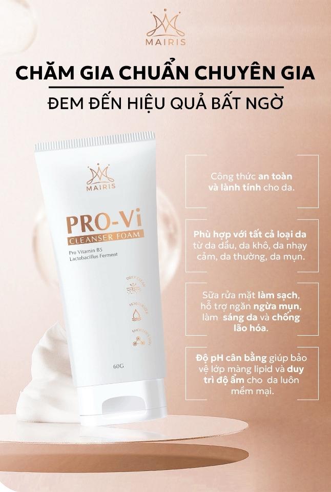 (Freeship)Sữa rửa mặt pro-vi MAIRIS 120gr-duoc-ban-tai-TEC