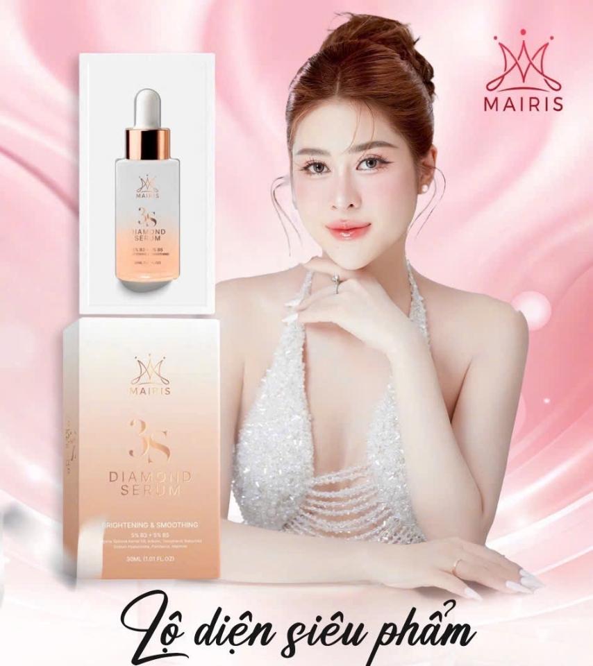 (Freeship)SERUM KIM CUONG 3S MAIRIS 30ml ,tặng hộp mặt nạ trùng thảo 5 miếng giá 299k-duoc-ban-tai-TEC