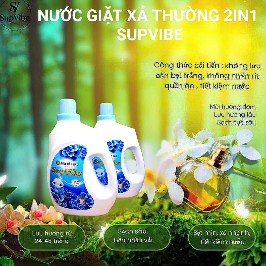 NƯỚC GIẶT XẢ THƯỜNG 2in1 Supvibe  can 3,2l -duoc-ban-tai-TEC
