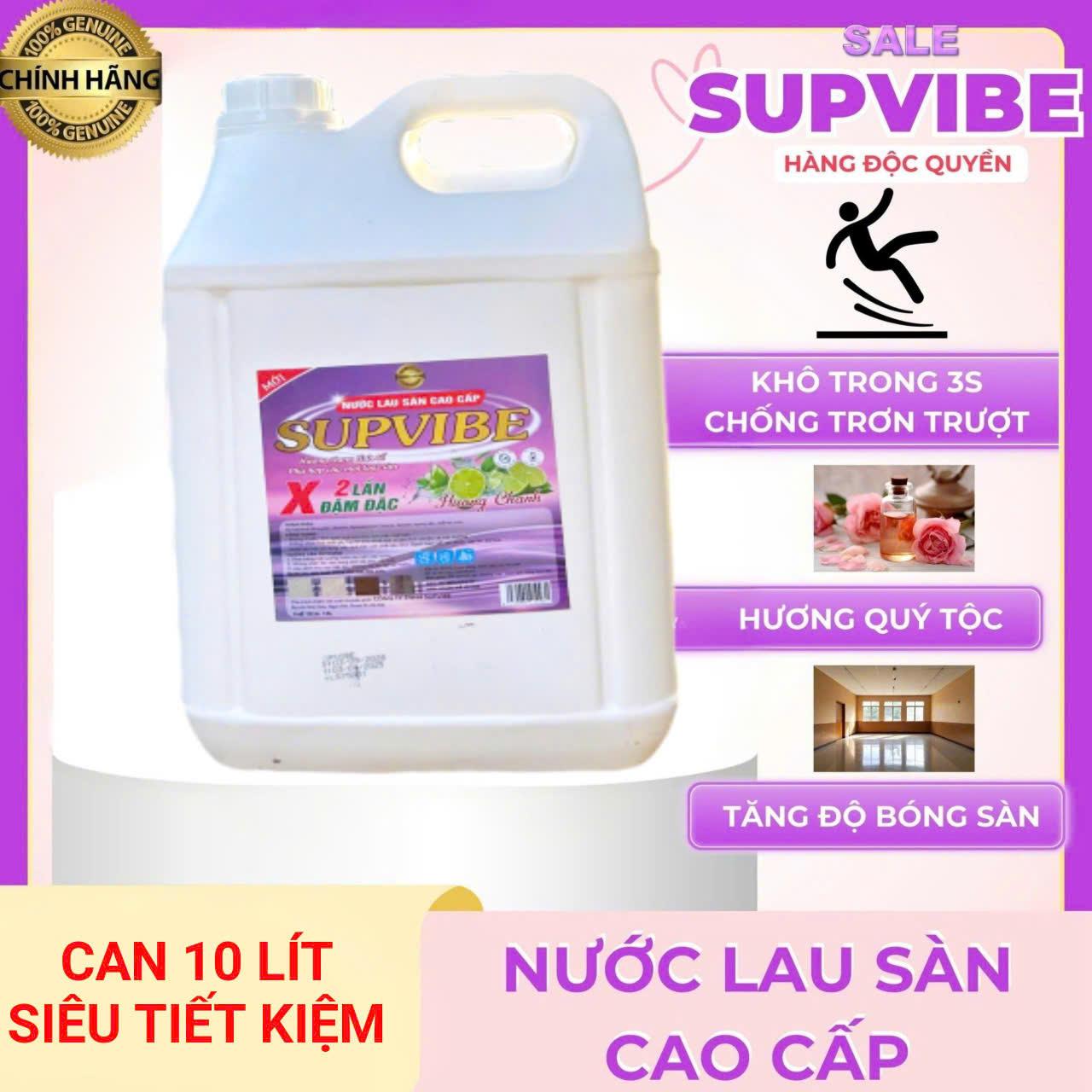 NƯỚC LAU SÀN X2 SUPVIBE 10 LIT ( HƯƠNG LY)-duoc-ban-tai-TEC