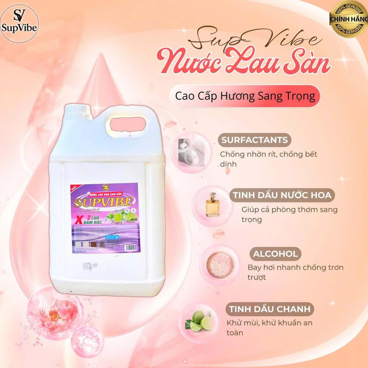 NƯỚC LAU SÀN X2 SUPVIBE 10 LIT ( HƯƠNG LY)-duoc-ban-tai-TEC