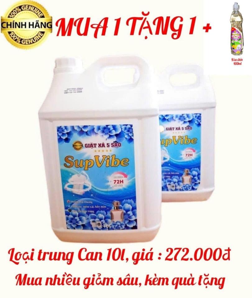 NƯỚC GIẶT XẢ THƯỜNG 2IN1 CAN 10L SUPVIBE -duoc-ban-tai-TEC