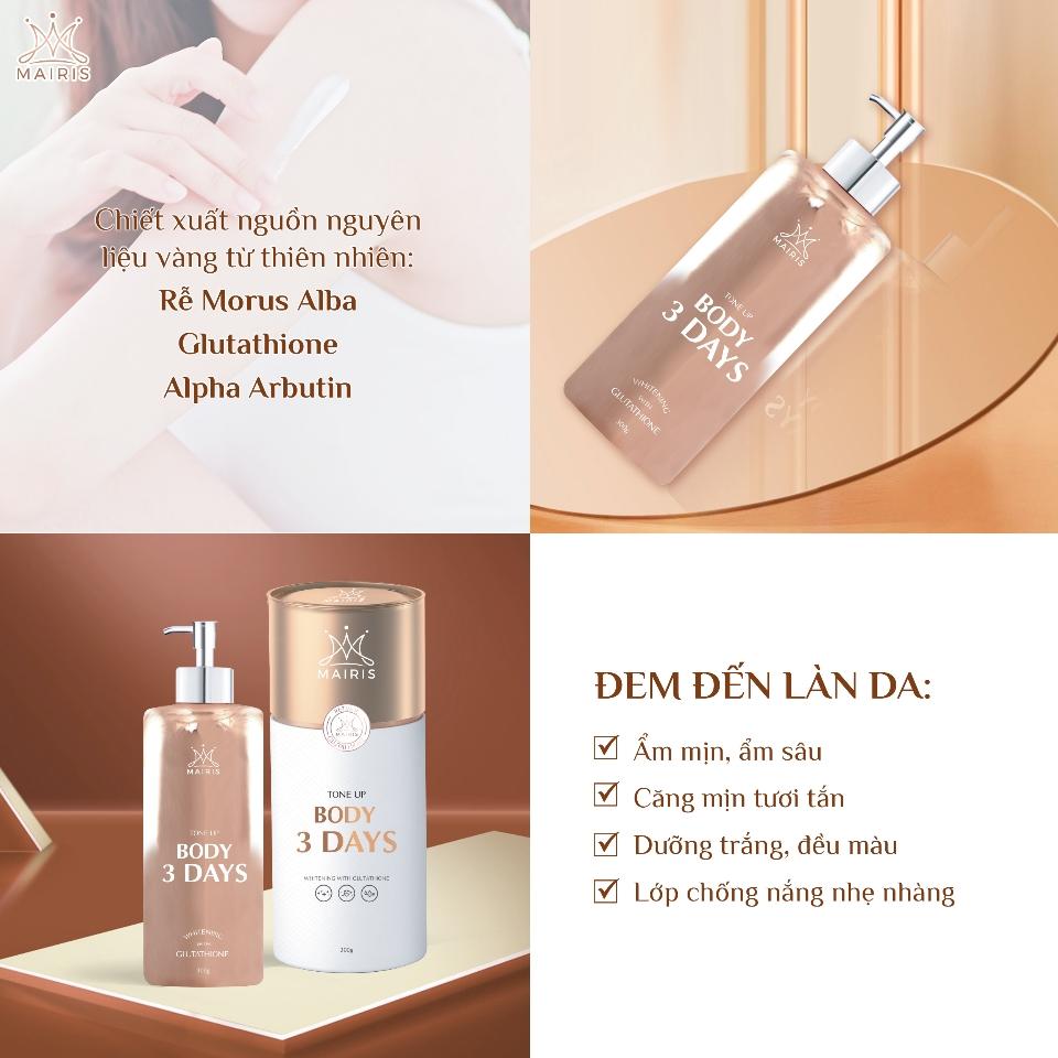 (Freeship)DƯỠNG BODY 3DAYS 300G MAIRIS-duoc-ban-tai-TEC