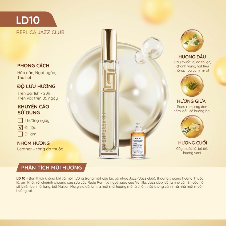LD10 REPLICA JAZZ CLUB-duoc-ban-tai-Trần Mỹ