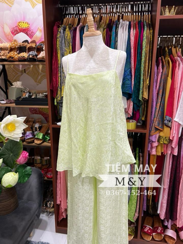 Set Yếm tơ tằm new✔️-duoc-ban-tai-Tiệm M&Y- Tâm An Lành- Pháp phục thiết kế, may đo riêng
