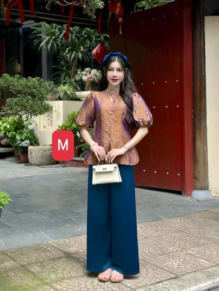  tơ tằm giọt lệ tay bồng✔️-duoc-ban-tai-Tiệm M&Y- Tâm An Lành- Pháp phục thiết kế, may đo riêng