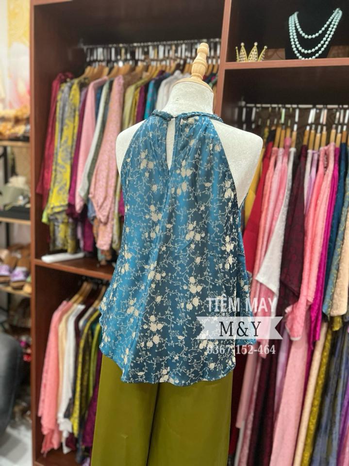 Yếm cổ tết new✔️-duoc-ban-tai-Tiệm M&Y- Tâm An Lành- Pháp phục thiết kế, may đo riêng