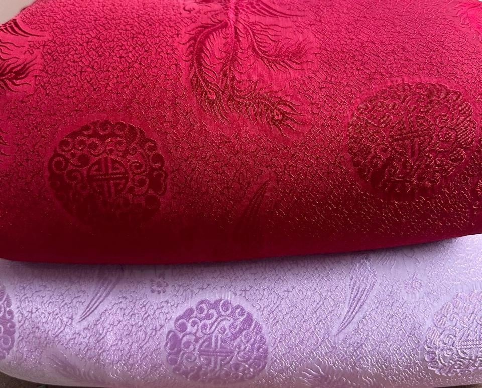 ✔️Áo dài tơ tằm thọ phượng thiết kế độc quyền-duoc-ban-tai-Tiệm M&Y- Tâm An Lành- Pháp phục thiết kế, may đo riêng