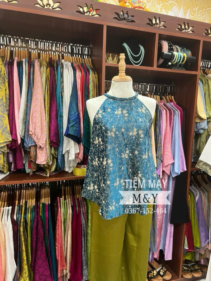 Yếm cổ tết new✔️-duoc-ban-tai-Tiệm M&Y- Tâm An Lành- Pháp phục thiết kế, may đo riêng