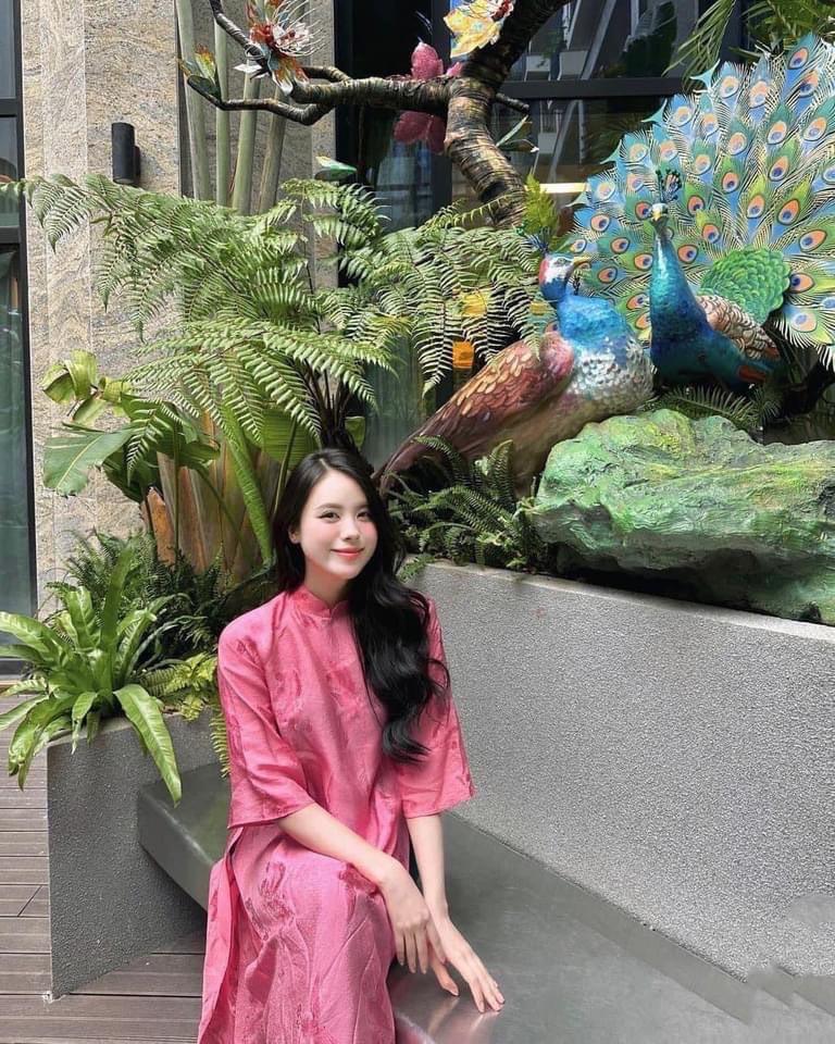 ✔️Áo dài tơ tằm thọ phượng thiết kế độc quyền-duoc-ban-tai-Tiệm M&Y- Tâm An Lành- Pháp phục thiết kế, may đo riêng