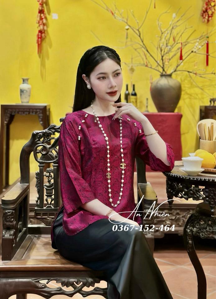 Khuê ngọc tím hồng✔️-duoc-ban-tai-Tiệm M&Y- Tâm An Lành- Pháp phục thiết kế, may đo riêng