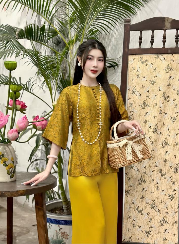 Tơ tằm 15 cúc bọc mới✔️-duoc-ban-tai-Tiệm M&Y- Tâm An Lành- Pháp phục thiết kế, may đo riêng