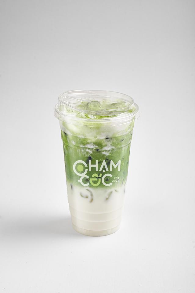 Matcha hạnh nhân 700ml-duoc-ban-tai-Chạm Cốc - Ba Vì