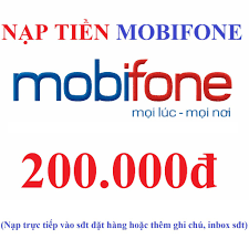 NẠP TIỀN MOBIFONE-duoc-ban-tai-CHĐT KHÔI NGUYÊN