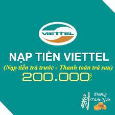 NẠP TIỀN VIETTEL-duoc-ban-tai-CHĐT KHÔI NGUYÊN