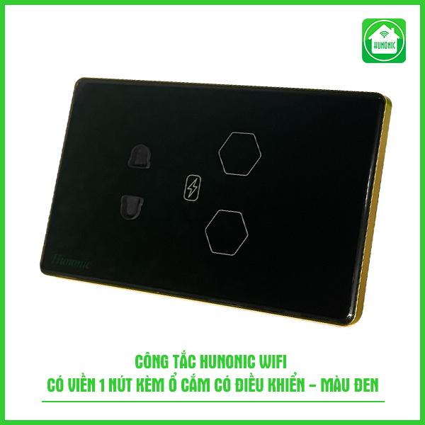 Công tắc Hunonic wifi 2 nút kèm ổ cắm-duoc-ban-tai-HUNONIC HCM