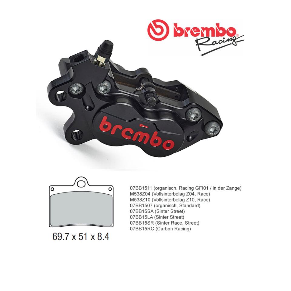 Heo Brembo billet 4pis bên trái màu đen-duoc-ban-tai-HD RACING TOYS