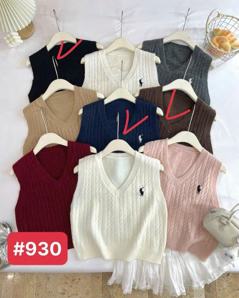 Áo gile len -duoc-ban-tai-ANN Unisex