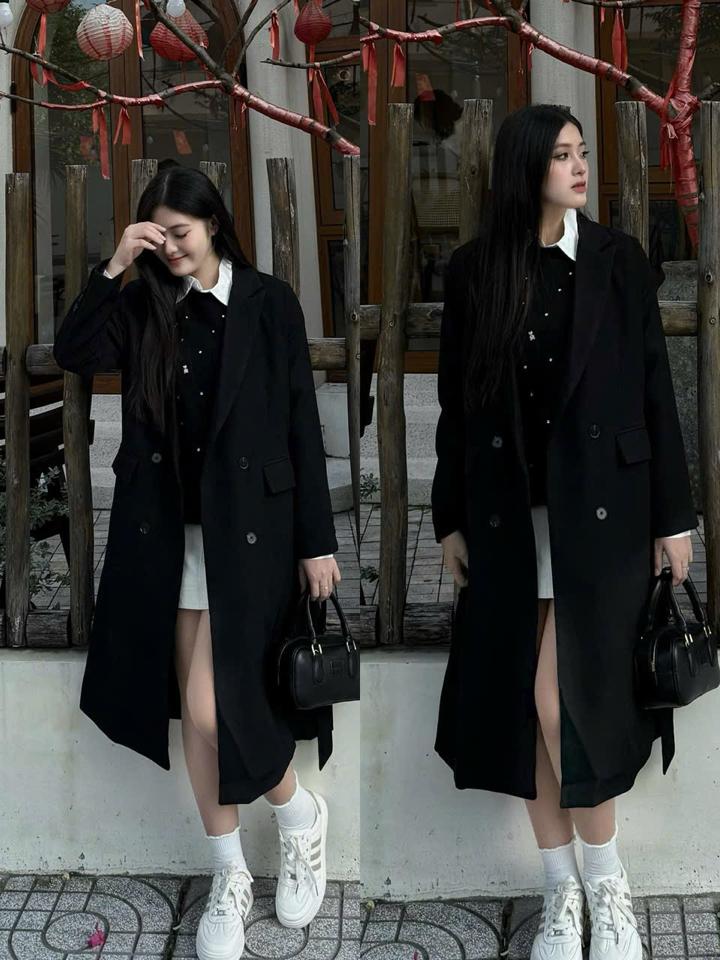 Áo măng tô dài-duoc-ban-tai-ANN Unisex