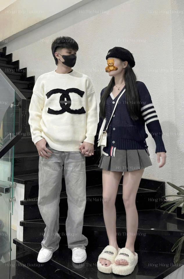 Áo swt len channel QCCC-duoc-ban-tai-ANN Unisex