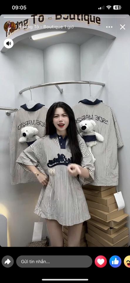 Polo gấu kẻ demazo-duoc-ban-tai-ANN Unisex