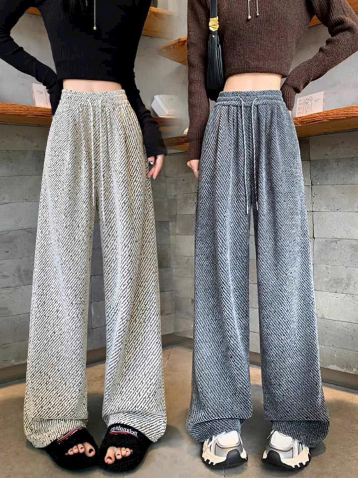 Quần suông dạ nhung -duoc-ban-tai-ANN Unisex
