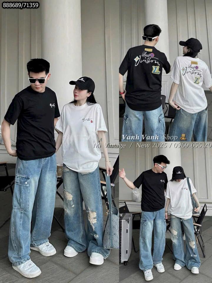 Phông lv thêu hoa -duoc-ban-tai-ANN Unisex