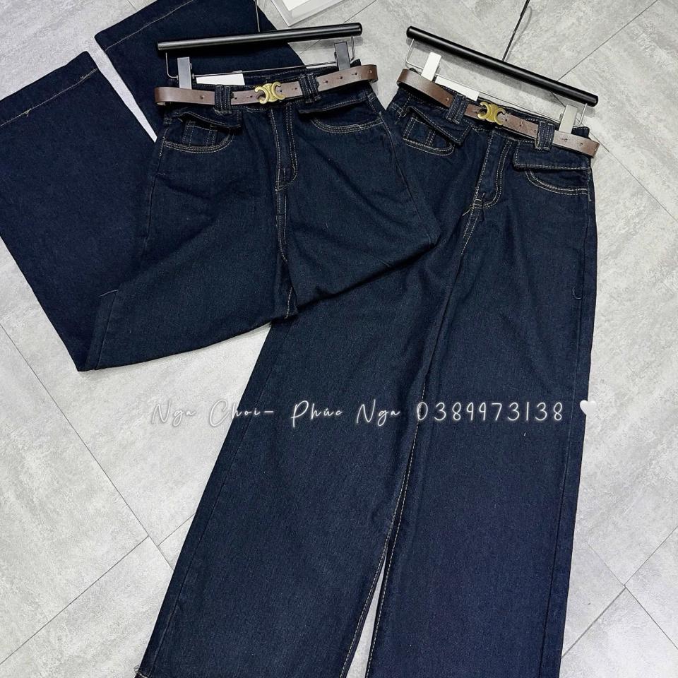 Jean suông xanh đậm-duoc-ban-tai-ANN Unisex