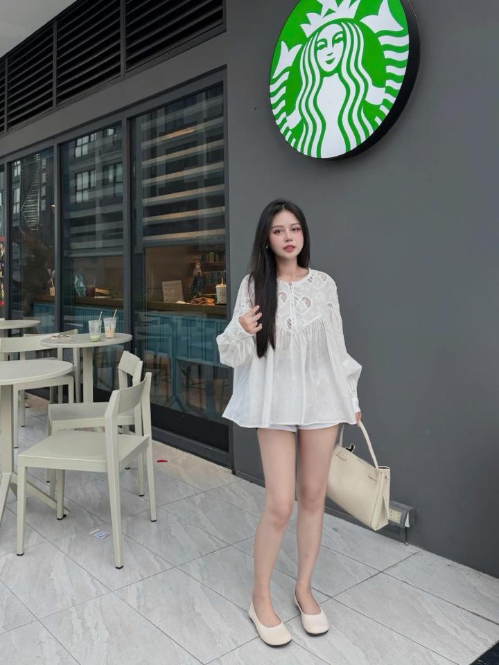 Áo ren kiểu -duoc-ban-tai-ANN BASIC