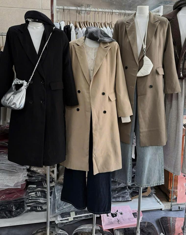 Áo măng tô dài-duoc-ban-tai-ANN Unisex