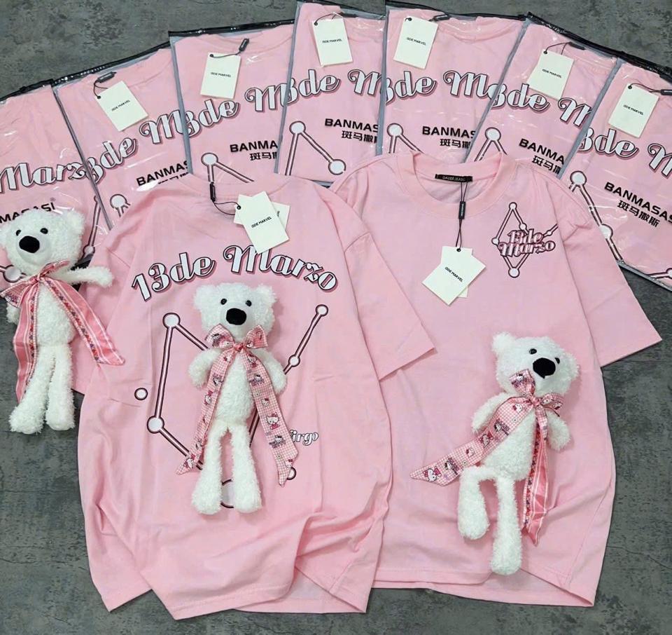 Phông demazo gấu hình hồng-duoc-ban-tai-ANN Unisex