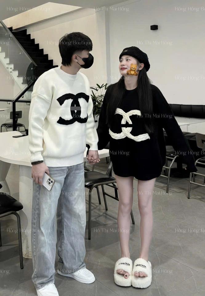 Áo swt len channel QCCC-duoc-ban-tai-ANN Unisex