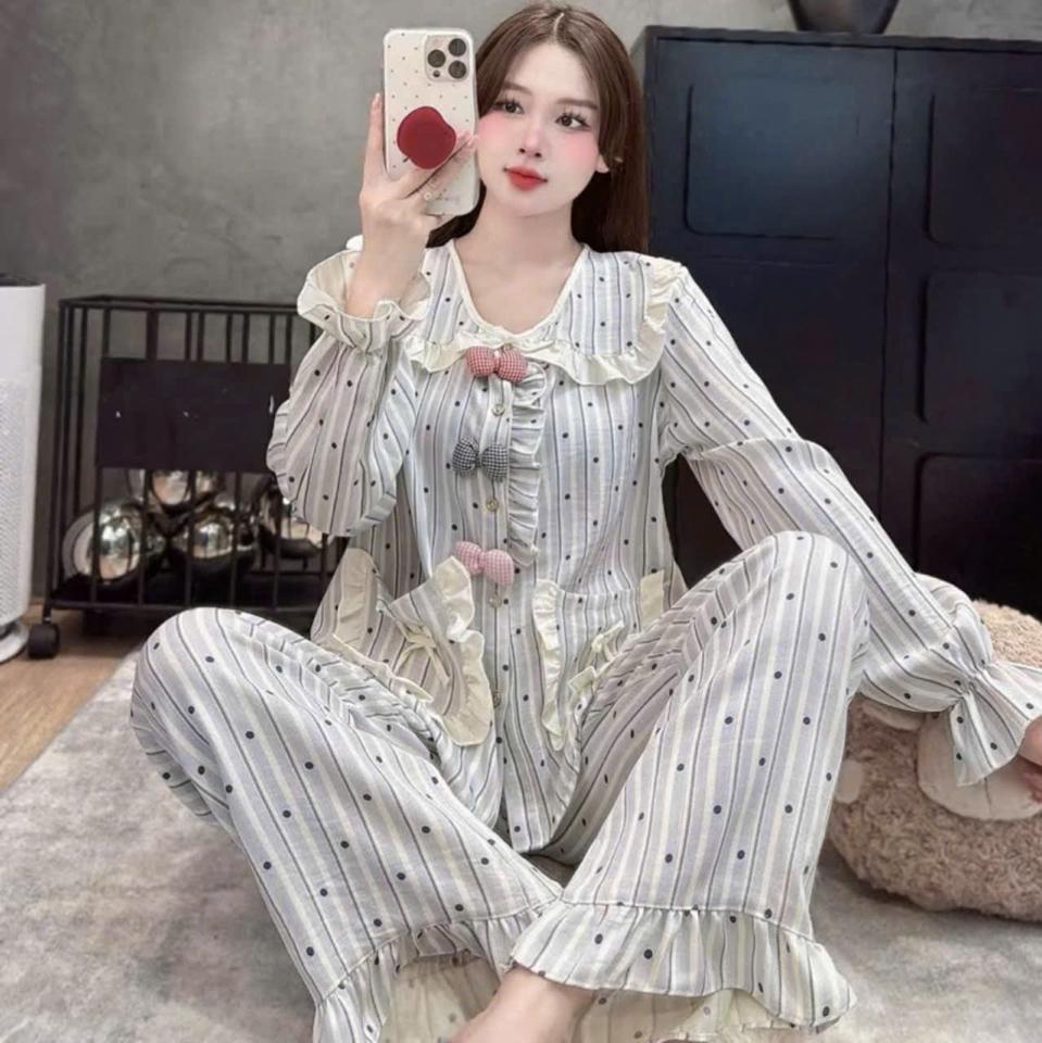 Set pyzama dài-duoc-ban-tai-ANN BASIC