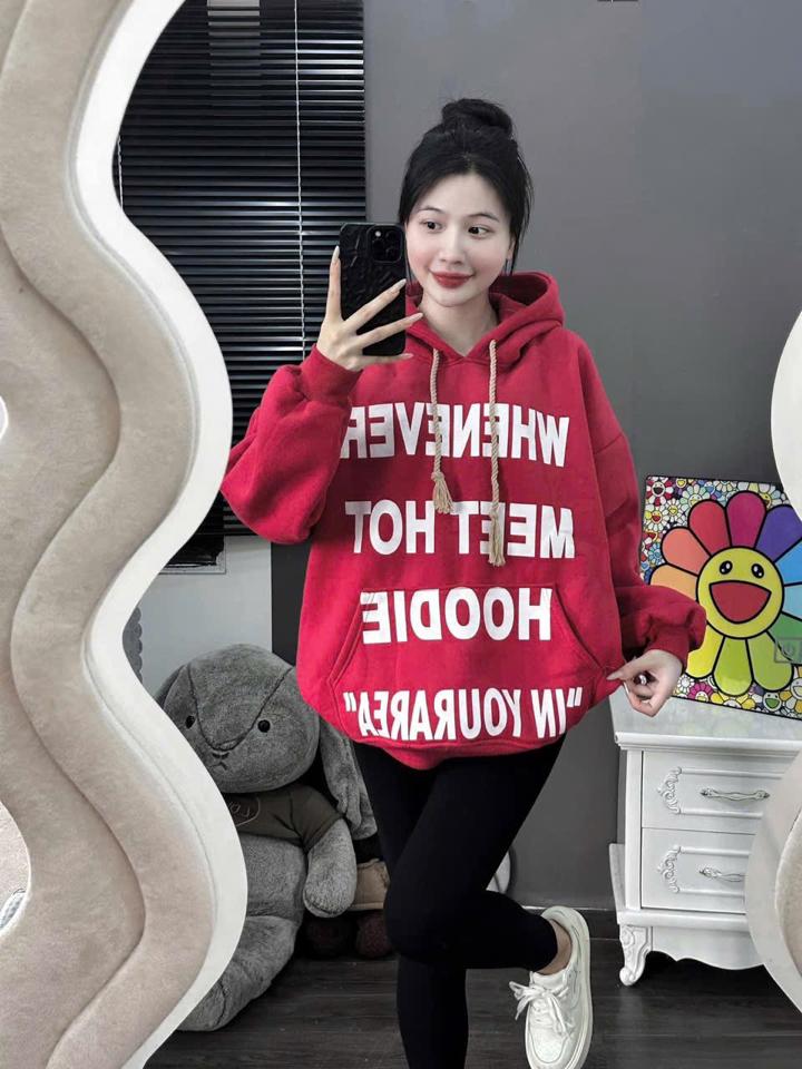 Áo Hoodie chữ-duoc-ban-tai-ANN Unisex