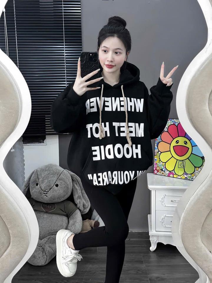 Áo Hoodie chữ-duoc-ban-tai-ANN Unisex
