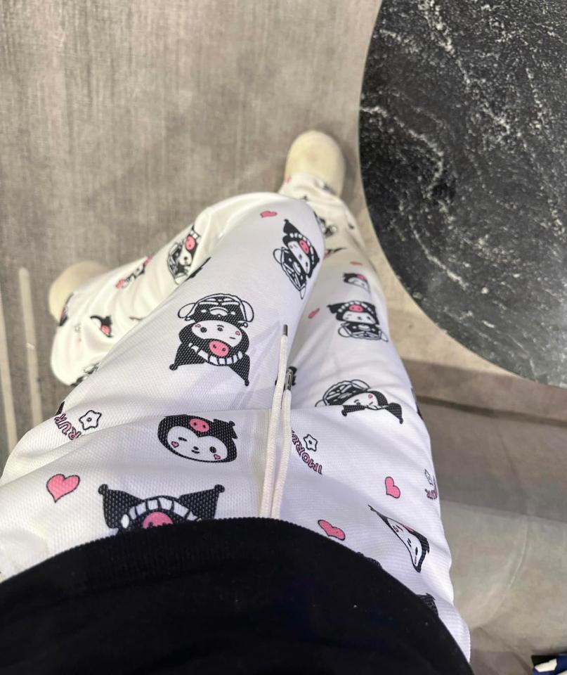 Quần suông da cá hoạt hình -duoc-ban-tai-ANN Unisex