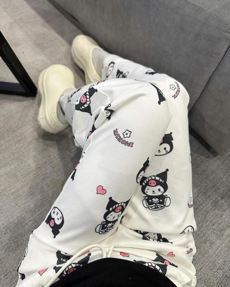 Quần suông da cá hoạt hình -duoc-ban-tai-ANN Unisex