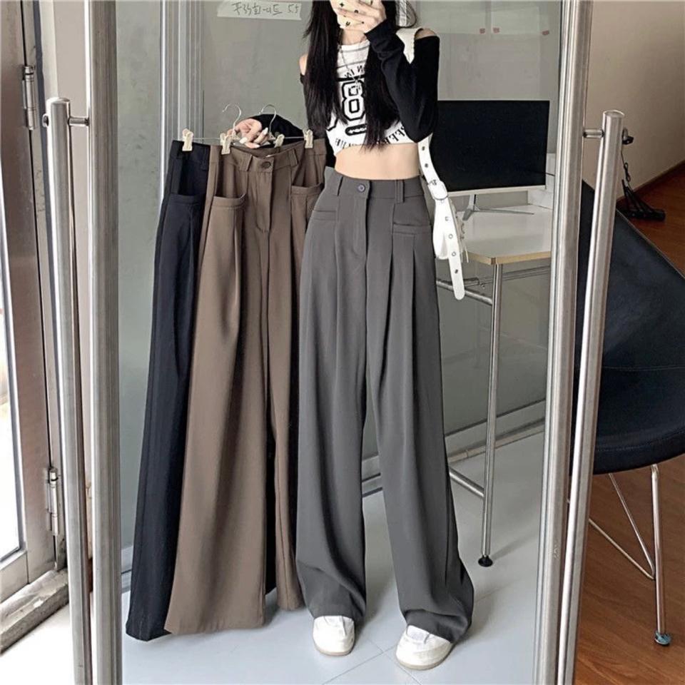 Quần suông vải ruby -duoc-ban-tai-ANN Unisex
