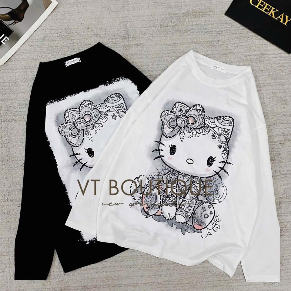 Phông thun giấy dài tay-duoc-ban-tai-ANN Unisex