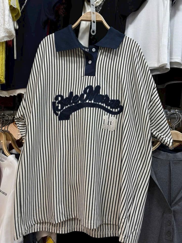Polo gấu kẻ demazo-duoc-ban-tai-ANN Unisex
