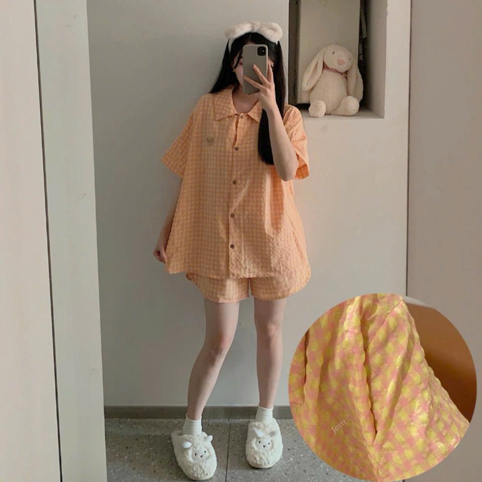 Set pizama cộc -duoc-ban-tai-ANN Unisex