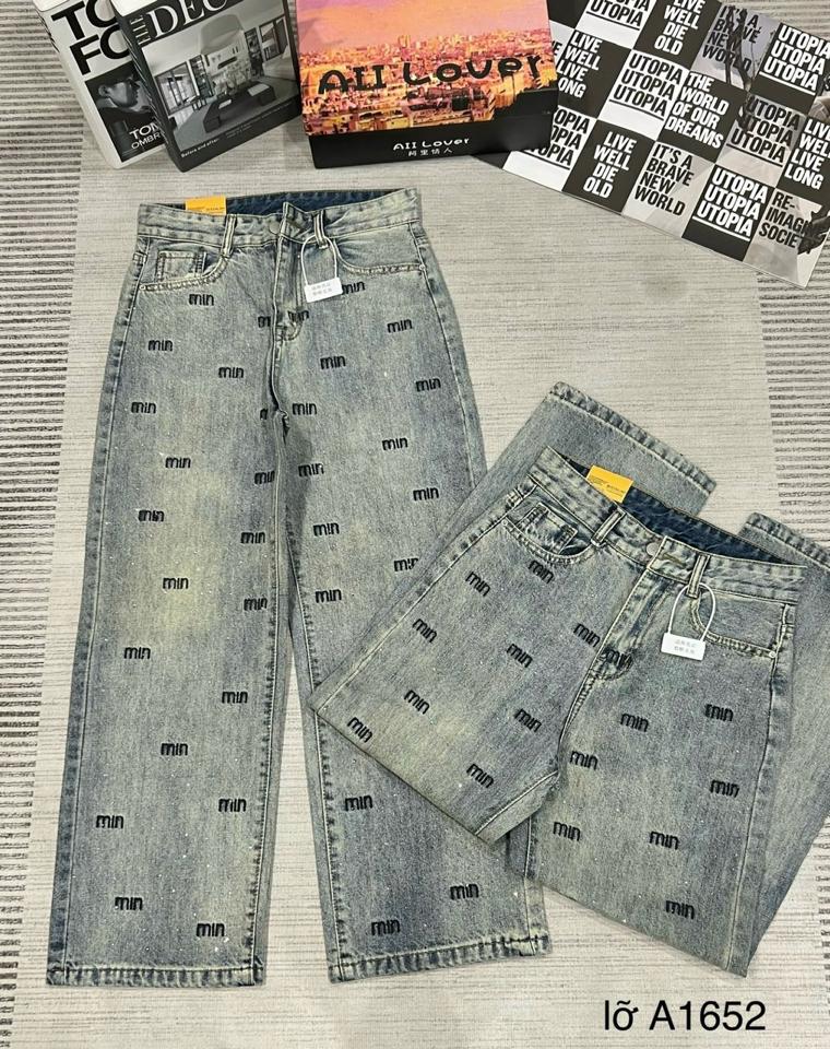 Quần suông da cá hoạt hình -duoc-ban-tai-ANN Unisex