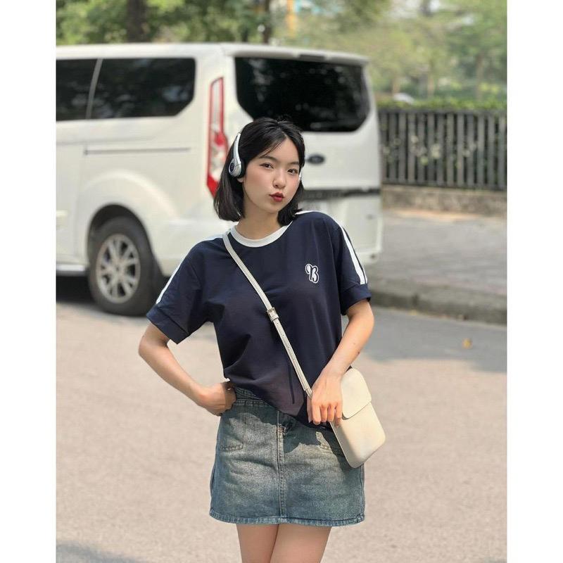 Áo bbtee B béo sọc thể thao-duoc-ban-tai-ANN Unisex