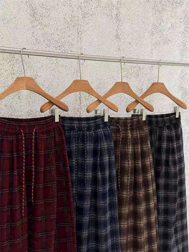 Quần caro dạ noel-duoc-ban-tai-ANN Unisex