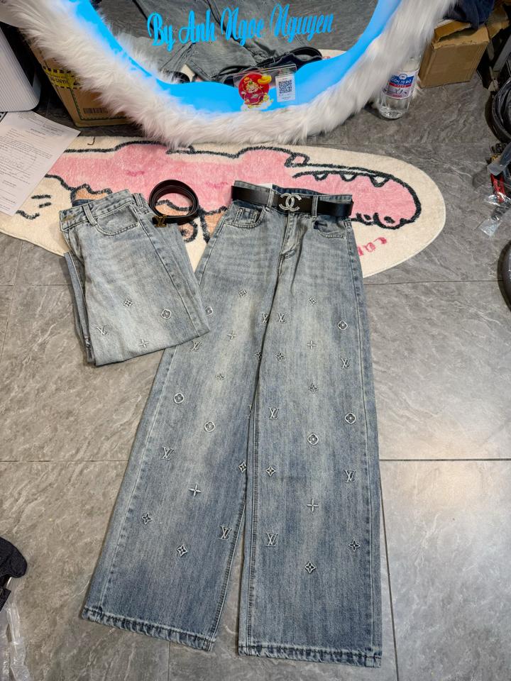 Jean suông cao cấp 100cm-duoc-ban-tai-ANN Unisex